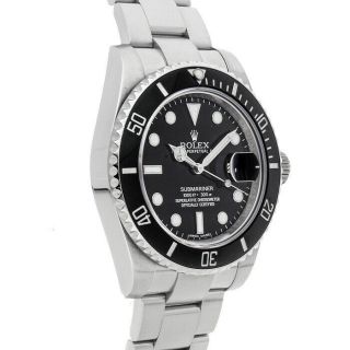 Rolex Submariner Auto 40mm Steel Mens Bracelet Watch Date 116610LN 4