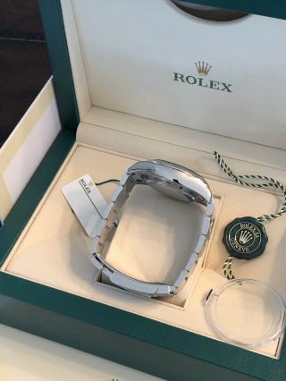 UNWORN 2019 Rolex Milgauss 116400gv Green Crystal Anniversary Box & Papers 5