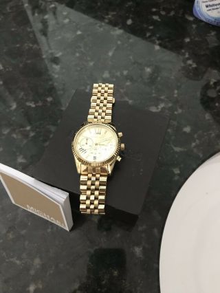 Michael Kors Mid - Size Bradshaw Chronograph MK5605 Women ' sWrist Watch 2