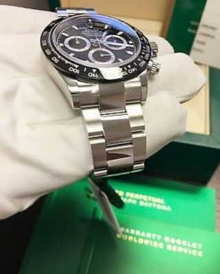 Rolex Daytona 116500LN bk Cosmograph Steel & Ceramic Automatic Men ' s Watch 4