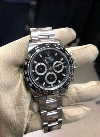 Rolex Daytona 116500LN bk Cosmograph Steel & Ceramic Automatic Men ' s Watch 5