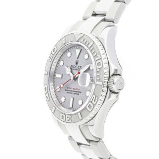 Rolex Yacht - Master Auto Steel Platinum Mens Oyster Bracelet Watch Date 16622 3