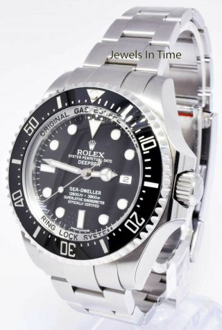 Rolex NOS Deepsea Sea - Dweller Steel Ceramic Mens Dive Watch Box/Papers 116660 3