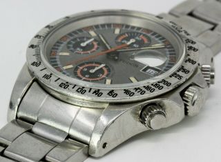 Vintage Tudor (by Rolex) Chronograph Wristwatch Ref.  94300 Exotic Big Block NR 8