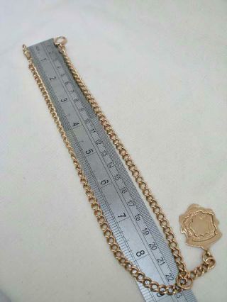 Extra Long 9ct Solid Gold Antique Albert Watch Chain/Necklace.  35.  5 gms. 7
