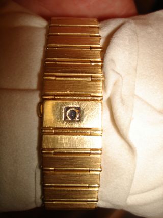 OMEGA CONSTELLATION 18 K SOLID Gold Watch Wristwatch Swiss With Box 3