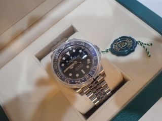 2019 Rolex Gmt Master - Ii Batman 126710 Blnr Jubilee Brand With Papers