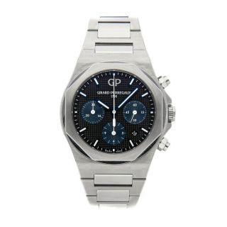 Girard - Perregaux Laureato Chrono Auto Steel Mens Bracelet Watch 81020 - 11 - 631 - 11a