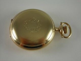 Antique 18s Aurora Mermod Jaccard & Co.  St.  Louis MO.  15 jewel pocket watch 1886 3