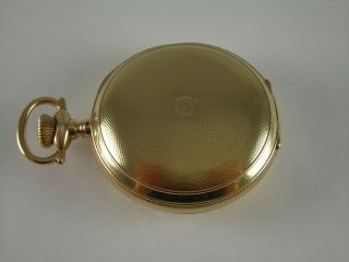 Antique 18s Aurora Mermod Jaccard & Co.  St.  Louis MO.  15 jewel pocket watch 1886 6