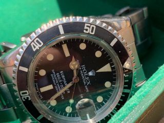 Vintage Rolex 1680 Submariner - Box,  Papers,  Unpolished.  1976 3