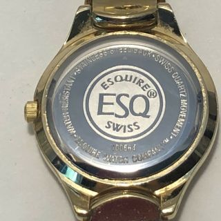 Ladies Movado ESQ Swiss Quartz 100564 Watch 160 - 30E4 6