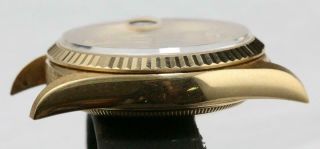 SWISS MADE ROLEX Presidental Day - date 18238 Yellow Gold Factory diamond Dial 2