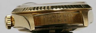 SWISS MADE ROLEX Presidental Day - date 18238 Yellow Gold Factory diamond Dial 8