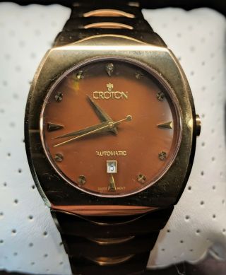 Croton Cn 307194 Bronze Tungsten Watch
