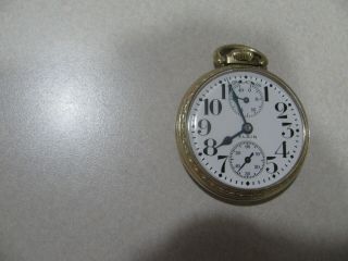 Elgin Father Time 16s 21 Jewel Up Down Indicator Pocket Watch