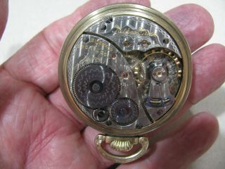 Elgin Father Time 16s 21 Jewel Up Down Indicator Pocket Watch 7