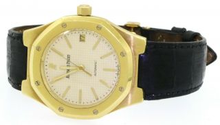 Audemars Piguet Royal Oak 14800 18K gold 36mm automatic men ' s watch w/ date 2