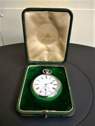 Quarter Repeater Pocket Watch - Leather Box - Good Order
