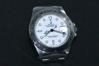 Rolex Explorer Ii 16570 White Polar Gmt Box And Papers S Series 1994