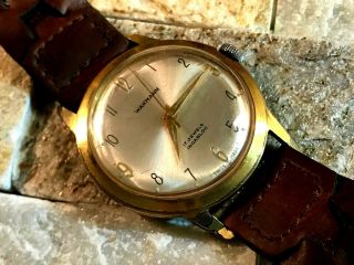 Vintage Wakmann Hand Wind Mechanic 17 Jewels Mens Wrist Watch