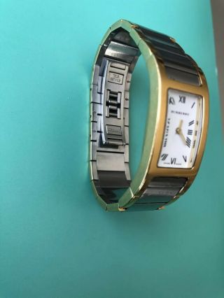 Burberry Bracelet Watch Gold/Silver Tone 4