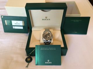 2018 Rolex Air - King 40mm - 116900 - Box/card/papers Nr