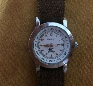 Burberry BU7103 Quartz 27mm Silver lady Watch 4