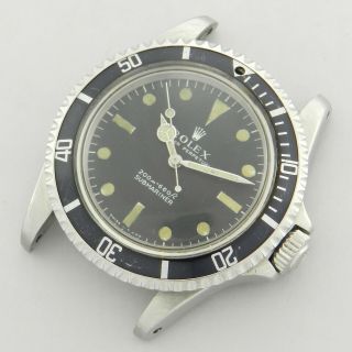 Rolex Submariner 5513 200 Meters First Vintage Watch 100 1967 Diver 