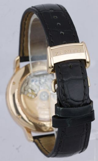 Zenith El Primero Chronomaster Moonphase 40mm 18K Rose Gold Watch 17.  0240.  410 4