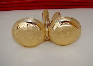1897 Elgin 15 Jewels In 14k Gold Filled Rose Engraved Hunter Case - 18s - Runs