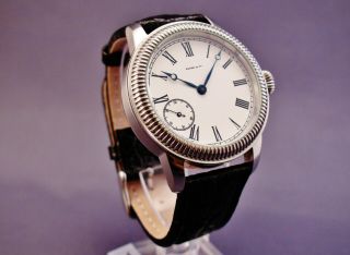 Patek Philippe & Co.  Stainless Steel Wristwatch.  Chronometer Movement.