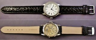 Patek Philippe & Co.  Stainless Steel Wristwatch.  Chronometer Movement. 6
