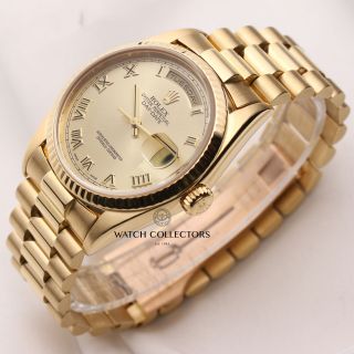 Rolex Day - Date 18238 18K Yellow Gold 3