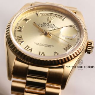 Rolex Day - Date 18238 18K Yellow Gold 5