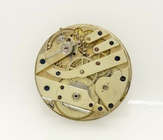 32mm Patek Philippe Pocket Watch Movement.  Needs Service And Parts