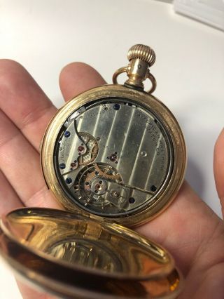 Antique 1888 Waltham Five Minute Repeater Size Hunter Case Pocket Watch 9