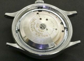 Rolex Oyster Perpetual 4362 35mm Bubble Back Tropical Dial Men 