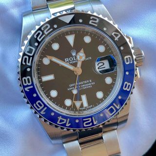 Rolex 116710 Gmt Master Ii Blnr 40mm Box/ Papers Oyster Band Ceramic Batman 2016