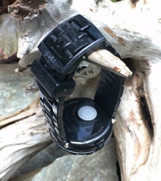 Flik - Flak Boys/Child ' s Black/White Rotating Bezel Swiss Watch Battery 2