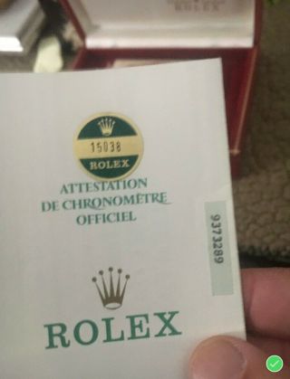 [ROLEX] 1987 Diamond Dial Oyster Perpetual 18k Rolex w/ Gold White Face 7