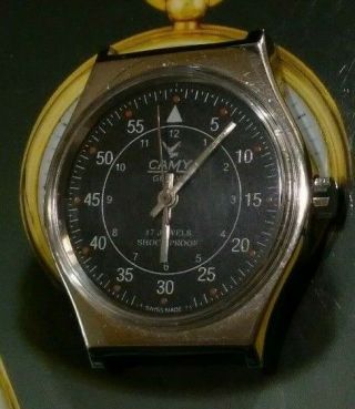 Vintage Mens Camy 17 Jewels Swiss Made Wrist Watches