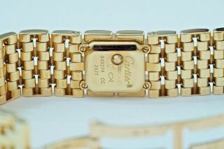 Cartier Panthère Ruban 18K Yellow Gold with Diamonds Ladies Watch 4