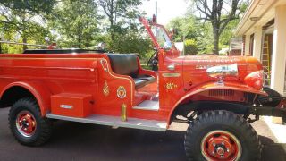 1958 Dodge Power Wagon Fire Truck