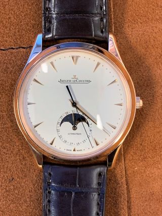 Jaeger Lecoultre Master Ultra Thin Moon 39mm 18kt Pink Gold 1362520