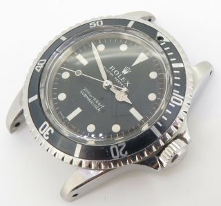 Rare Vintage 1967 Rolex Submariner 5513 Steel Watch cal 1520 $1 N/RES 2