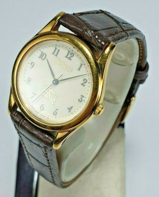 Burberrys 5430 - F43674 Gold Plated Womens Swiss Quartz Watch 3