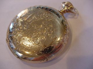 Gorgeous 1899 Longines 16s 14k Solid Gold Fancy Pocket Watch Fancy