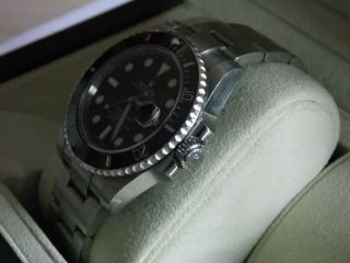 ROLEX OYSTER PERPETUAL SUBMARINER 1000ft=300M Men’s Watch Date - year 2006 3