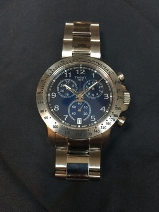 Tissot V8 Quartz Chronograph Wrist Watch For Men